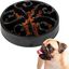 Edipets comedero antivoracidad y antiahogamiento negro para perros, , large indicador imagen numero 1