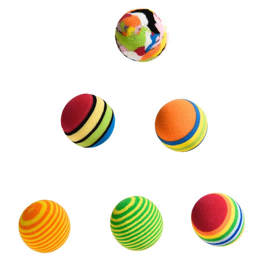 Wuapu Juguete 6 Pelotas para gatos