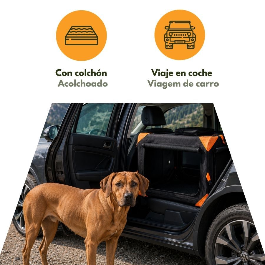 Outech X-perience Transportin Tela Plegable para perros, , large Imagen numero 3