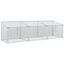 Outsunny Invernadero de Jardín de Policarbonato y Aluminio 180x51x51 cm Vivero Casero con 3 Techos Ajustables Protección UV30+ para Huerto Terraza Patio Transparente, , large indicador imagen numero 1