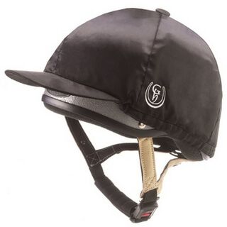 Forro para casco de equitación color Negro