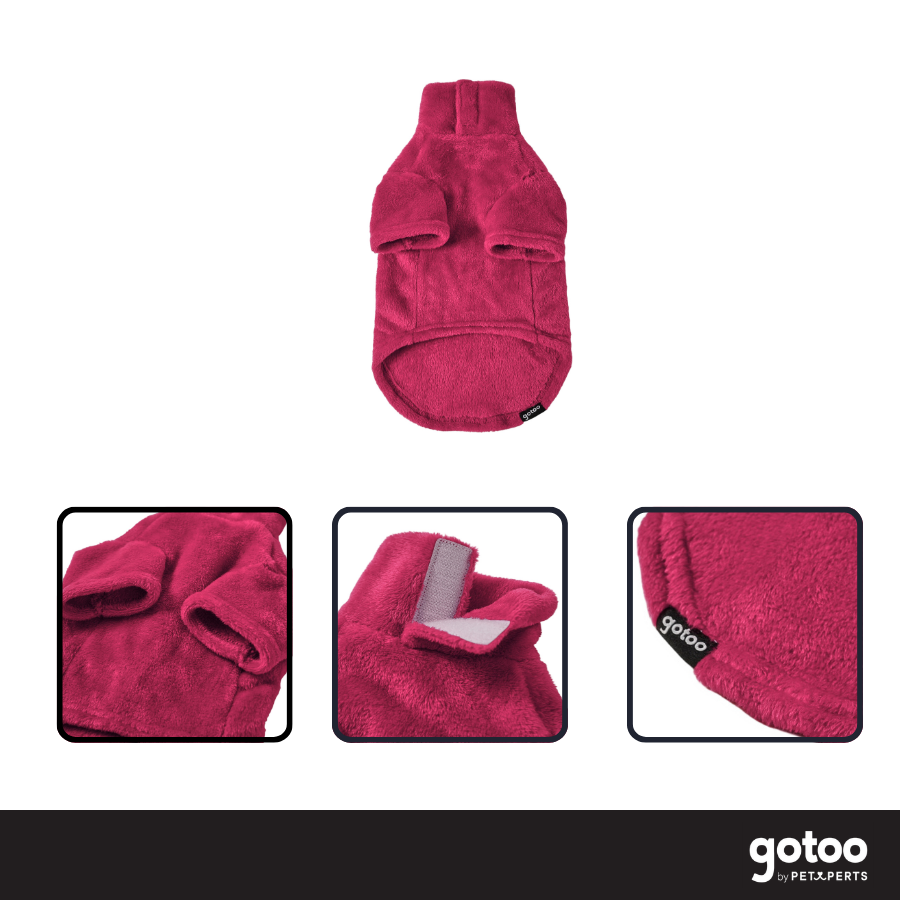 Gotoo Jersey Polar Rojo para gatos, , large Imagen numero 3