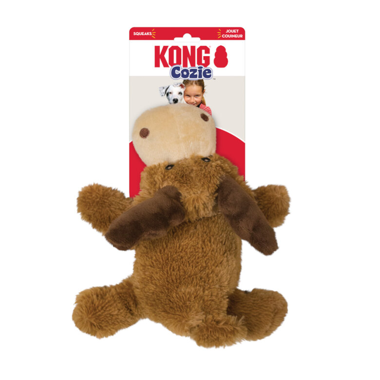 Kong Cozie Marvin Alce de peluche para perros, , large image number null