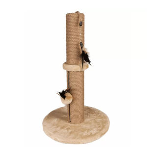 Flamingo Indian poste rascador beige para gatos