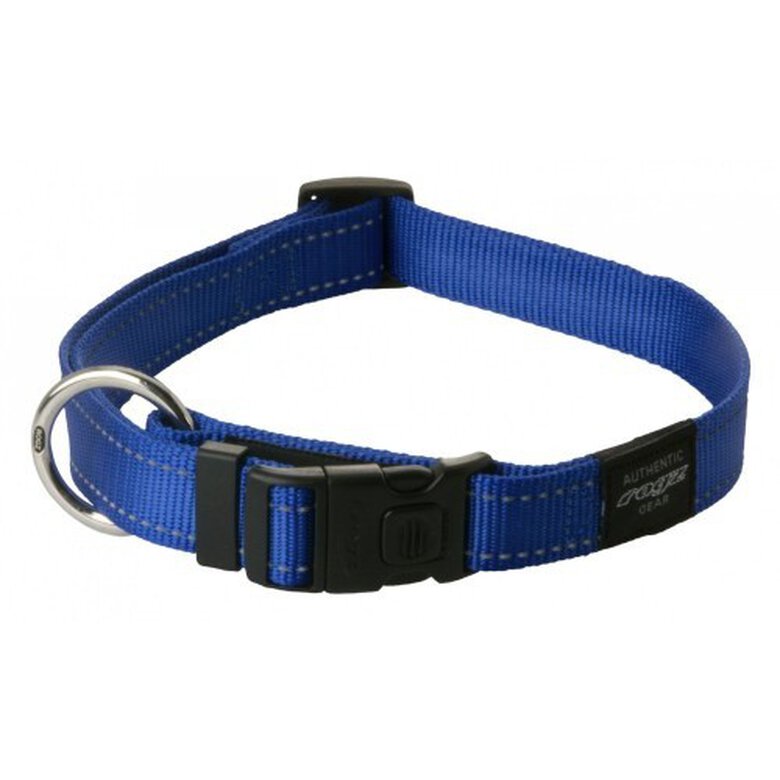 Collar ajustable apertura lateral Utility para perros color Azul, , large image number null