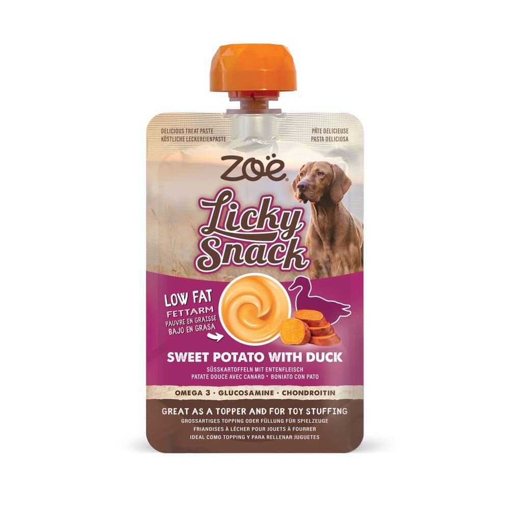 Zo&euml; Licky Snack, Boniato & Pato, 85g, , large Imagen numero 1