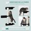 PawHut árbol rascador de pared con 3 plataformas para gatos, , large indicador imagen numero 4
