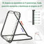 HOMCOM Red de Rebote negra Plegable y Ajustable en Ángulo de 5 Niveles para Entrenamiento, , large indicador imagen numero 4