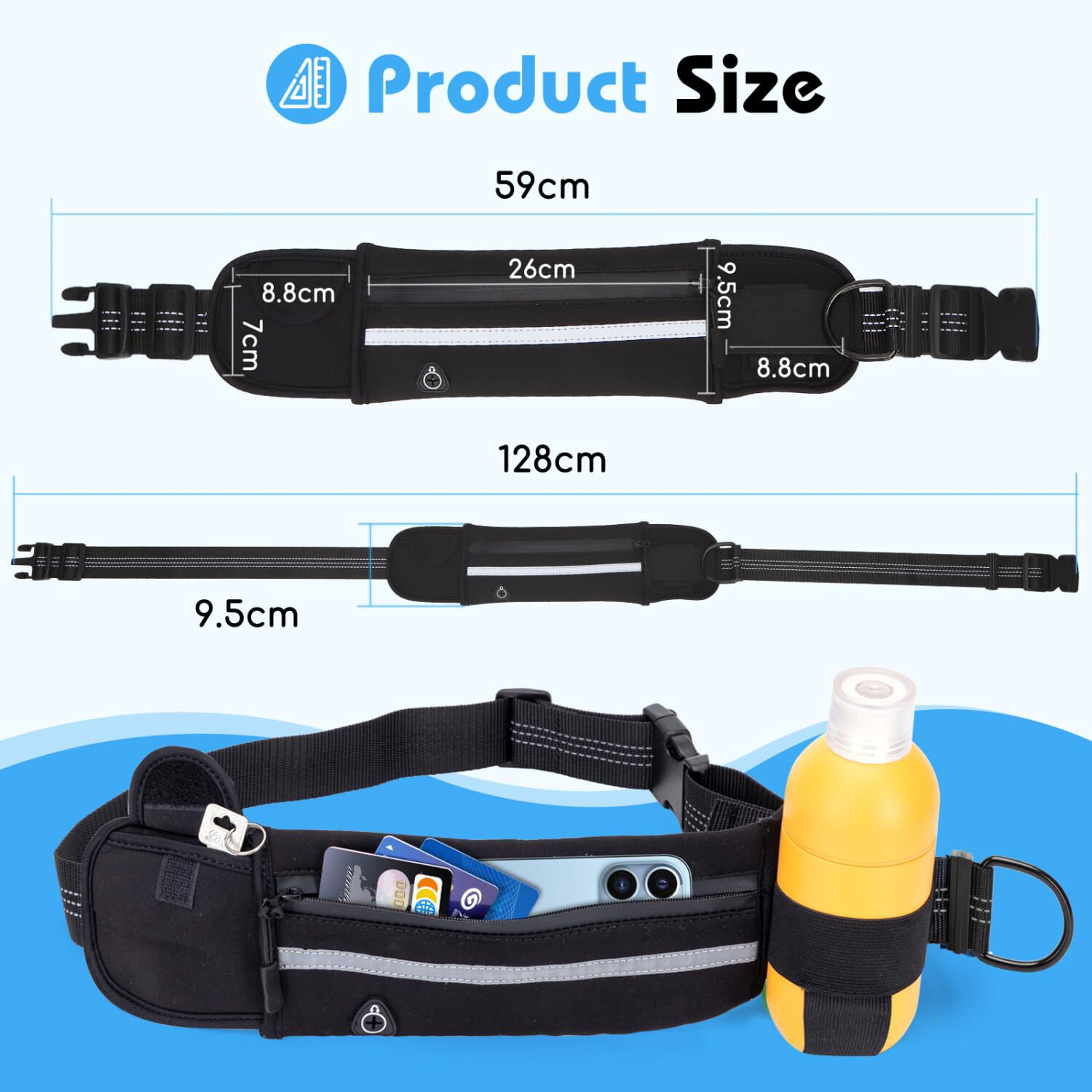 Nobleza Correa Perro Manos Libres con Bolsillo para Perros thumbnail