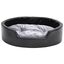 VidaXL Cama Color Negro y Gris Con Cojín para perros y gatos, , large indicador imagen numero 7