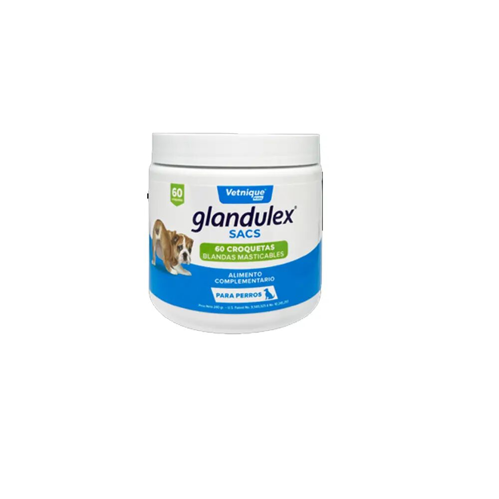 Glandulex sacs ayuda a formar heces firmes para permitir que su mascota vac&iacute;e de forma natural cada vez que defeque 120 croquetas., , large Imagen numero 2