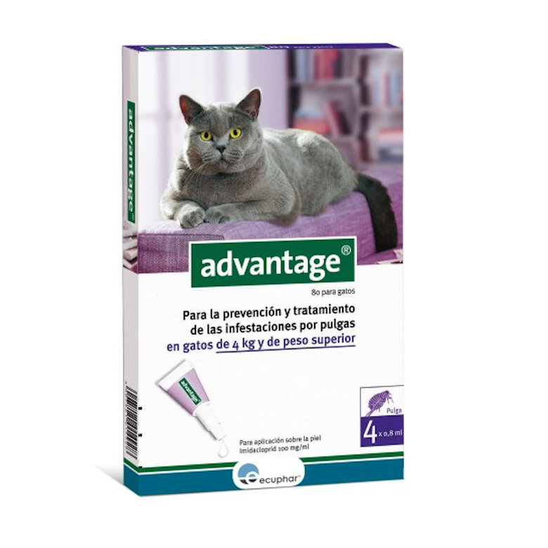 Advantage pipetas antiparasitarias para gatos, , large image number null