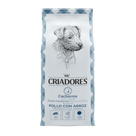Criadores pienso cachorros medianos para perros image number null