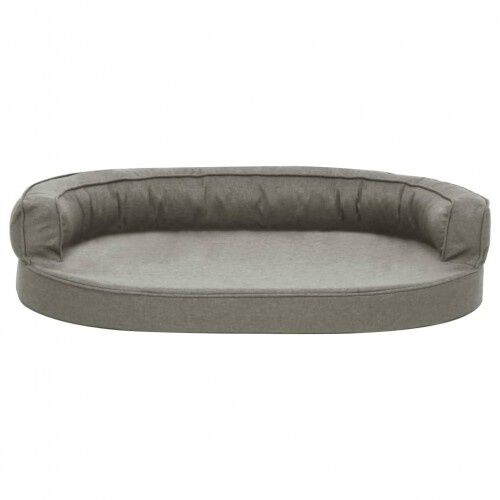 Vidaxl colch&oacute;n de cama ergon&oacute;mico gris para perros, , large Imagen numero 5
