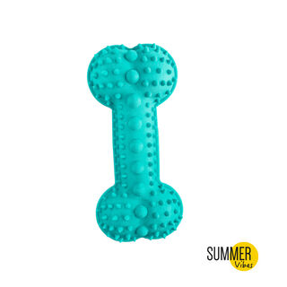 Summer Vibes Mordedor con forma de hueso para perros
