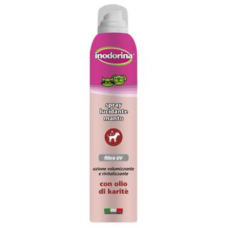 Inodorina Spray Brillo Filtro UV para perros y gatos