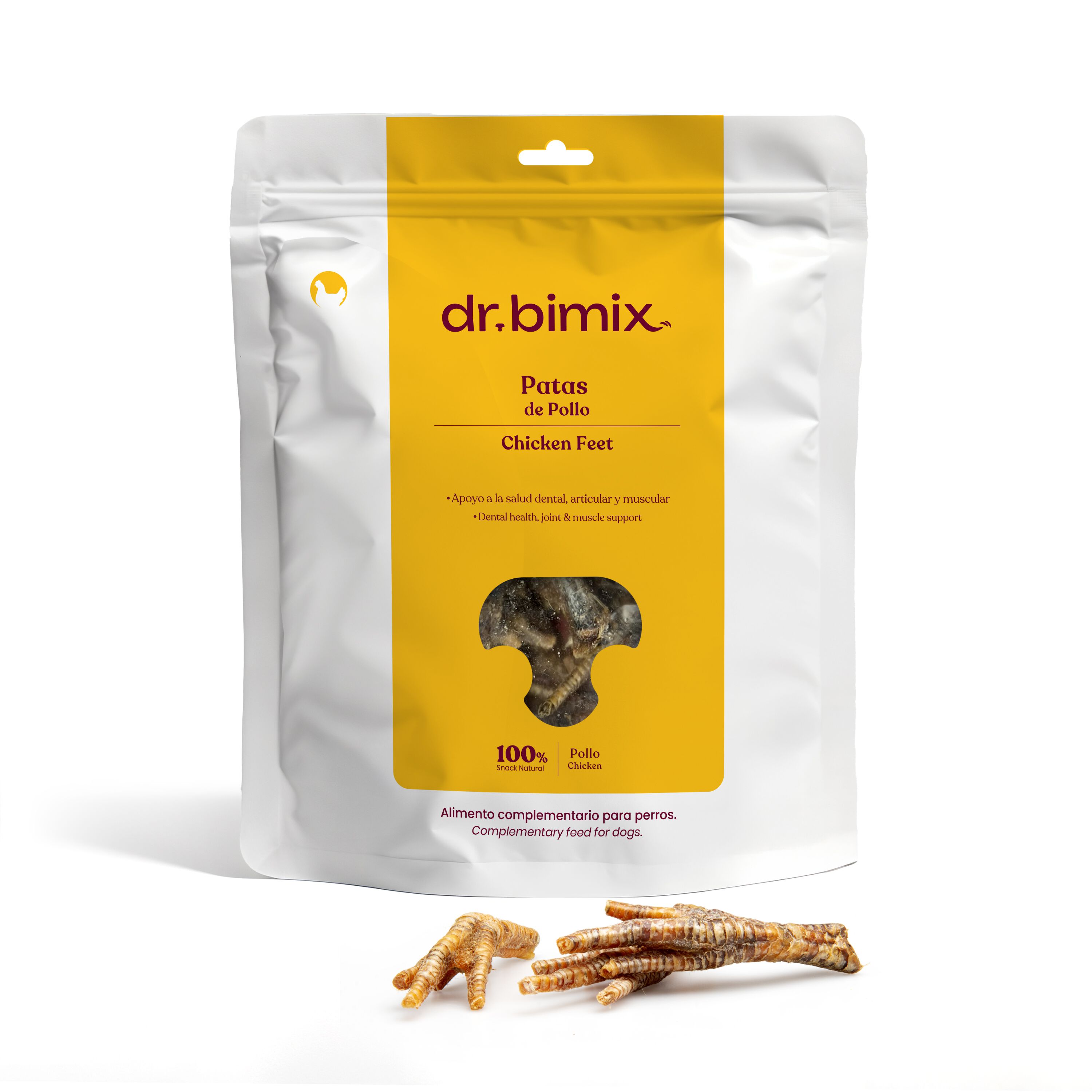 Patas de Pollo Naturales para Perros dr.bimix | Snack Natural Premium, , large Imagen numero 1