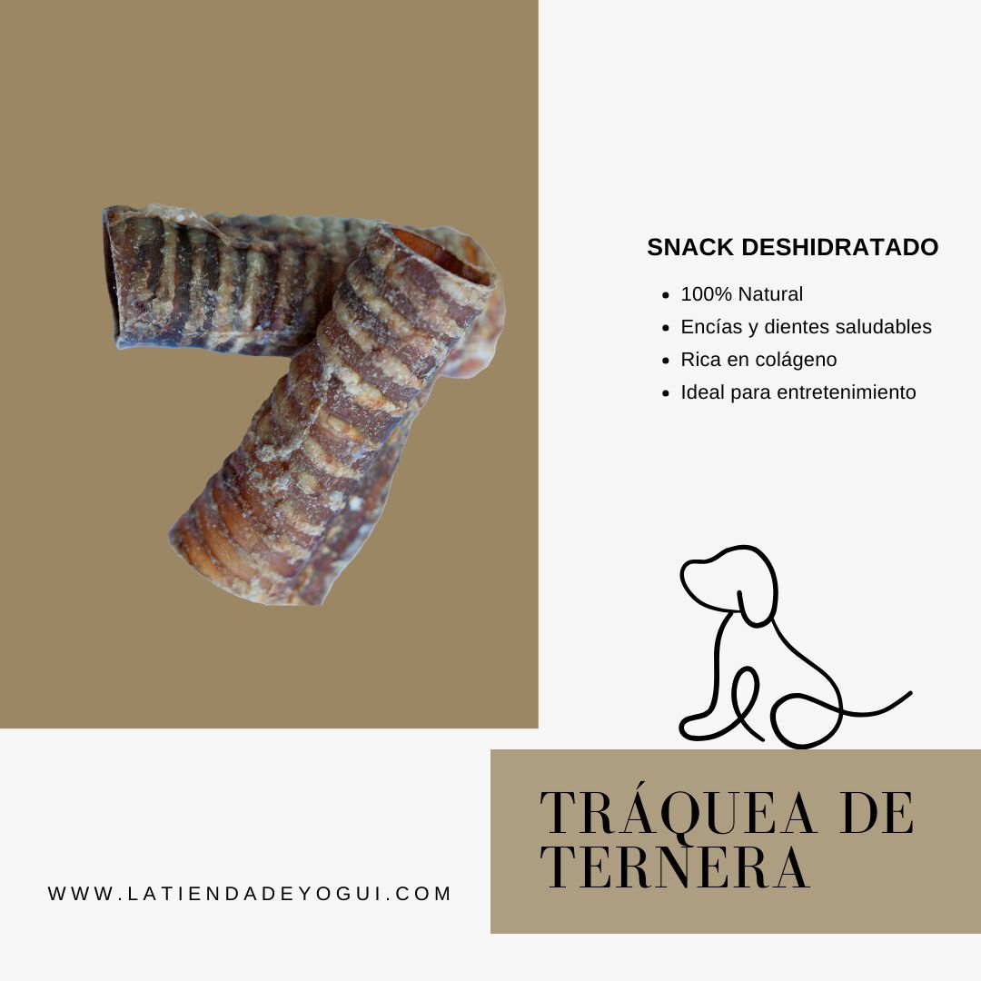 Snack Deshidratado de Tr&aacute;quea de Ternera Natural Moments para Perros, , large Imagen numero 2