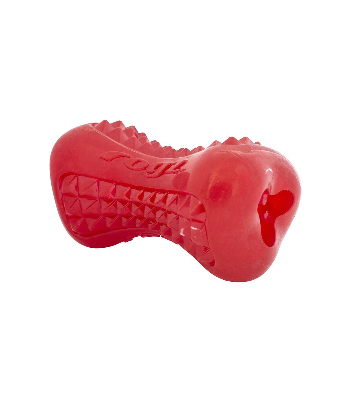 Rogz yumz hueso de juguete rojo para perros, , large Imagen numero 1