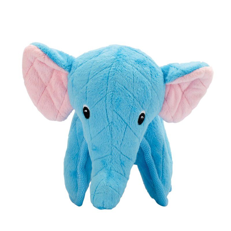 Juguete de peluche para perros Zeus Safari, Elefante, Azul, 16,58cm, , large Imagen numero 2