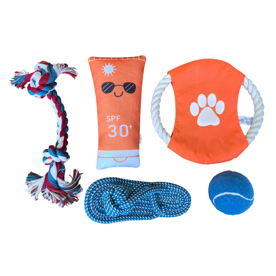 Summer Vibes The Beach Club Set Juguetes para perros, , large Imagen numero 2