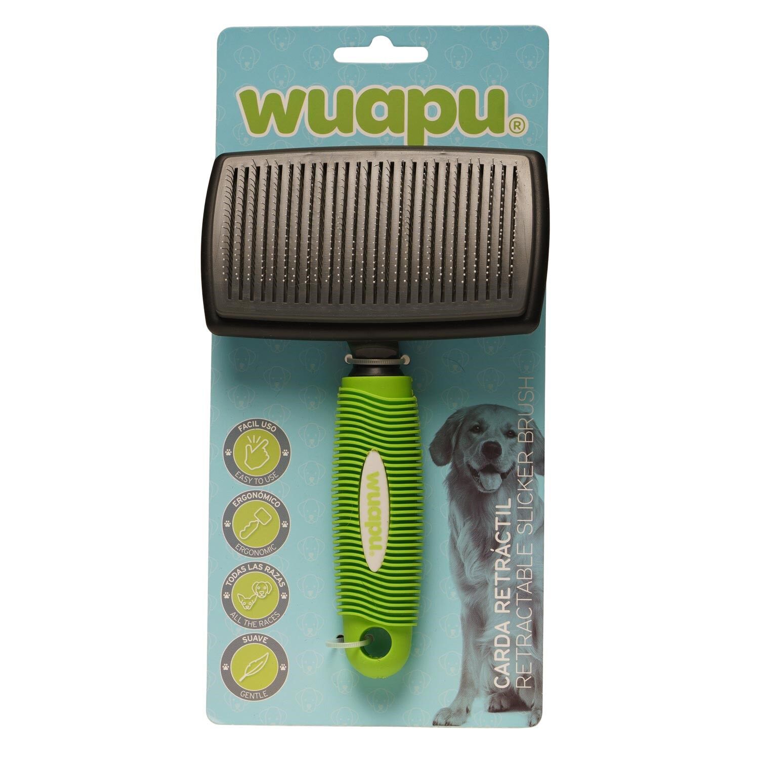 WUAPU CEPILLO CARDA RETRACTIL, , large Imagen numero 1