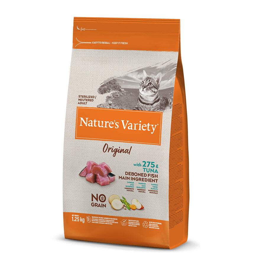 Nature's Variety Original con at&uacute;n para gato esterilizado Imagen numero 1
