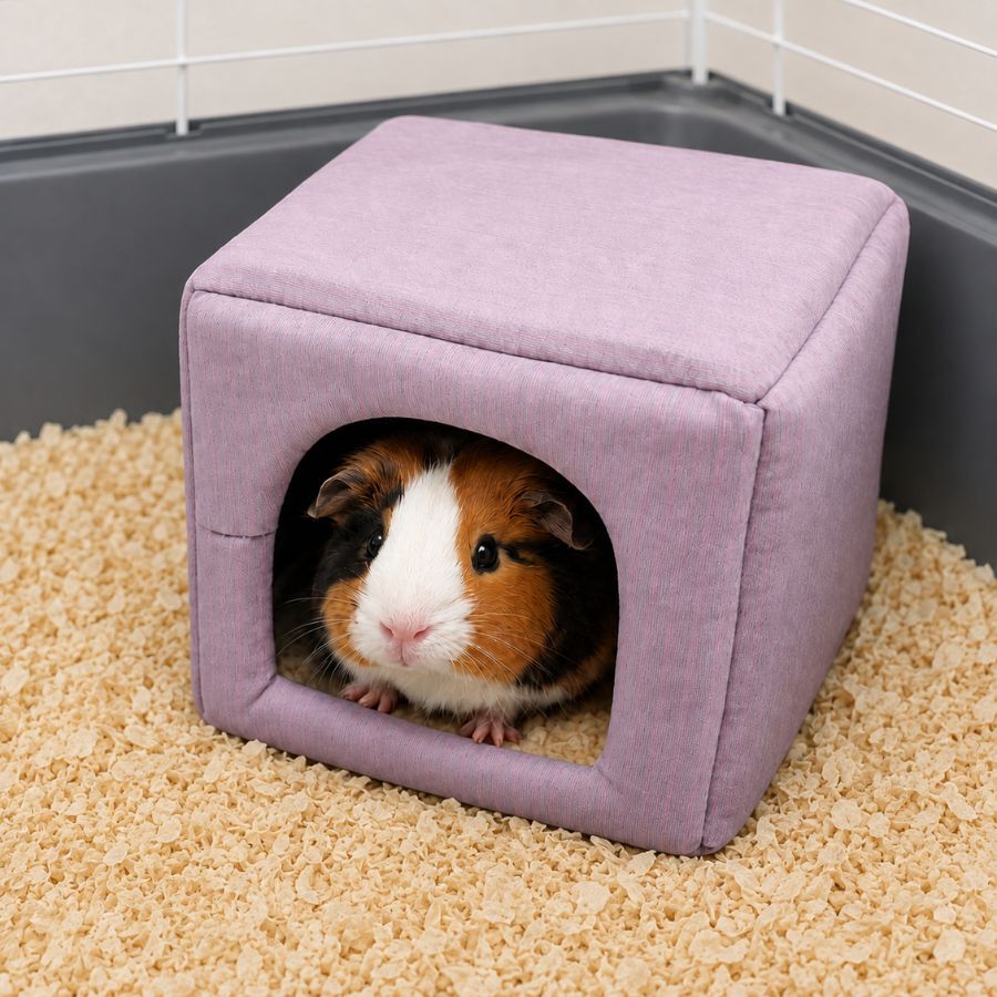 Small Life cama con forma de cubo para roedores, , large Imagen numero 1