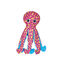 FOFOS | Peluche Resistente  Pulpo (Rosa) - Para Perro, , large indicador imagen numero 2
