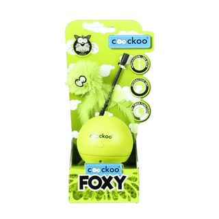 Ebi CoockooJuguete Foxy verde para Perro