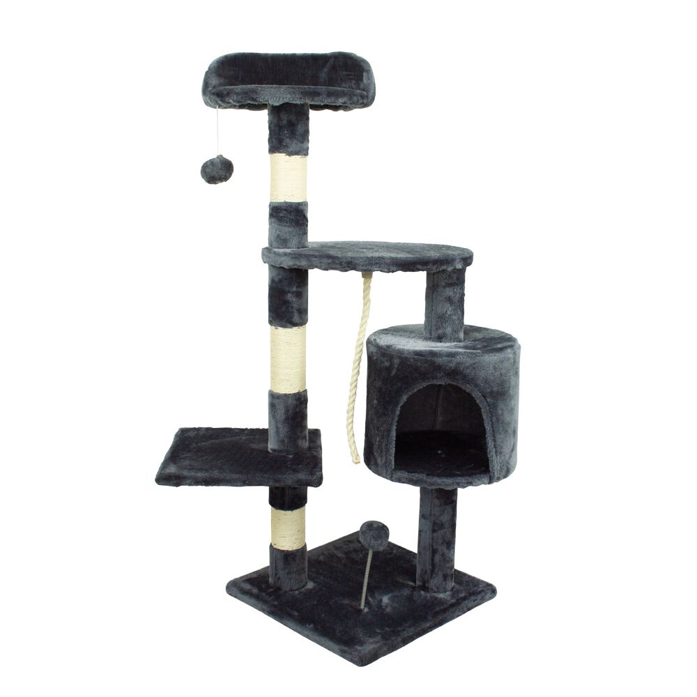 Mobiclinic Árbol rascador 3 alturas para gatos