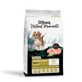 Dibaq Natural Moments Pienso Cerdo Ib&eacute;rico y Arroz para perros