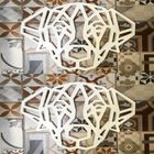 Silueta decorativa de perro raza Teckel color Blanco, , large image number null
