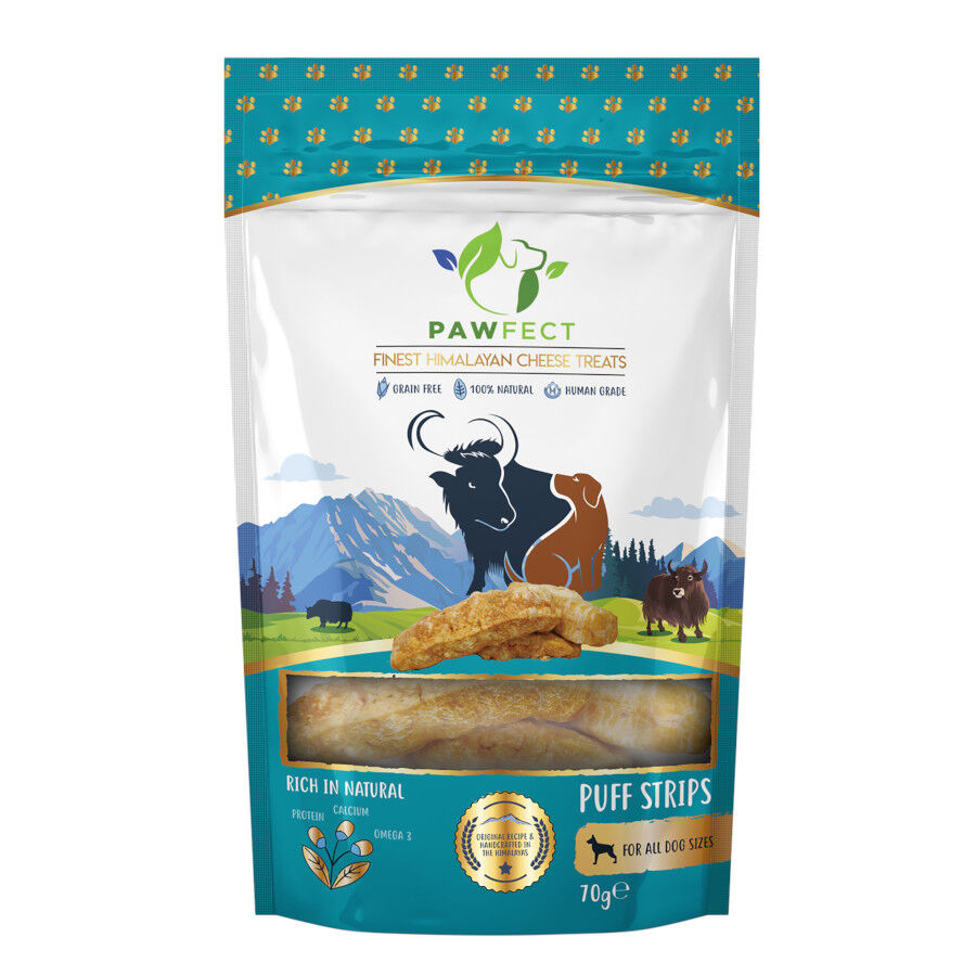 Pawfect Tiras de queso inflado del Himalaya