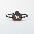 Pulsera de madera Jack Russell personalizable color Negro, , large image number null