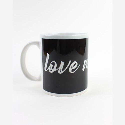 Taza Love my cat color Negro