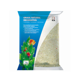 ICA Grava Beige de Coral Gruesa para acuarios