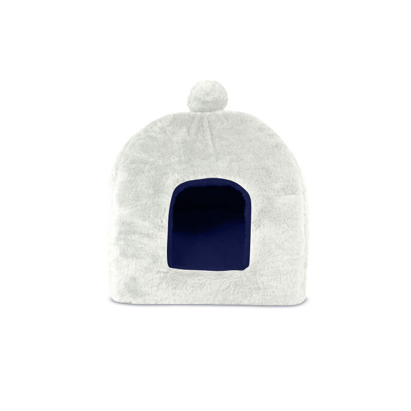 Gauty Cama para Perros y Gatos  Pelo - Blanco y azul, , large Imagen numero 1