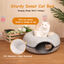 Nobleza Túnel para Gatos de Fieltro, Cama para gatos Extraíble con Cremallera, Casa para Gatos Interior., , large indicador imagen numero 4