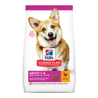 Hill's Small & Mini Adult Science Plan Pollo pienso para perros