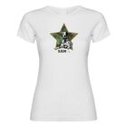 Camiseta chica camuflaje personalizable color Blanco, , large image number null