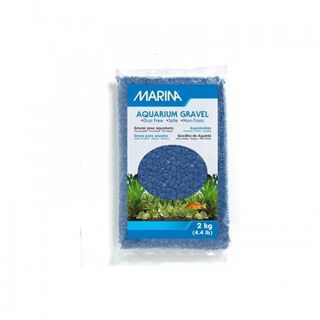 Grava Marina para acuarios color Azul