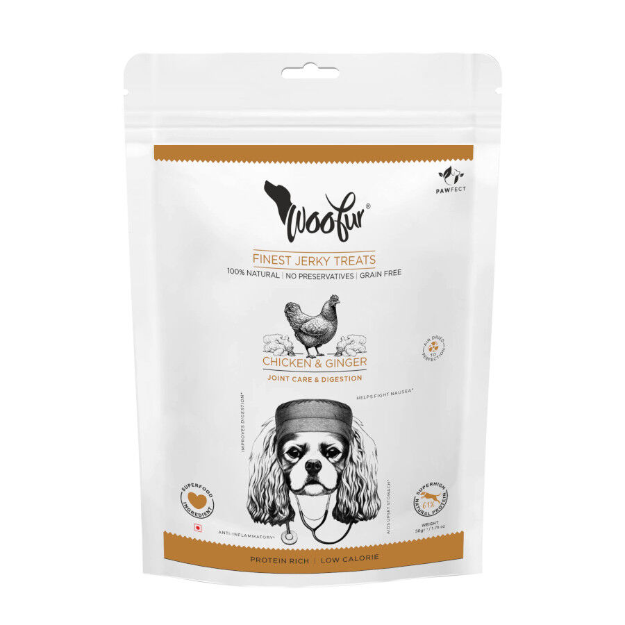 Delicias de carne seca: pollo y jengibre (50 g/1,76 oz), , large Imagen numero 1