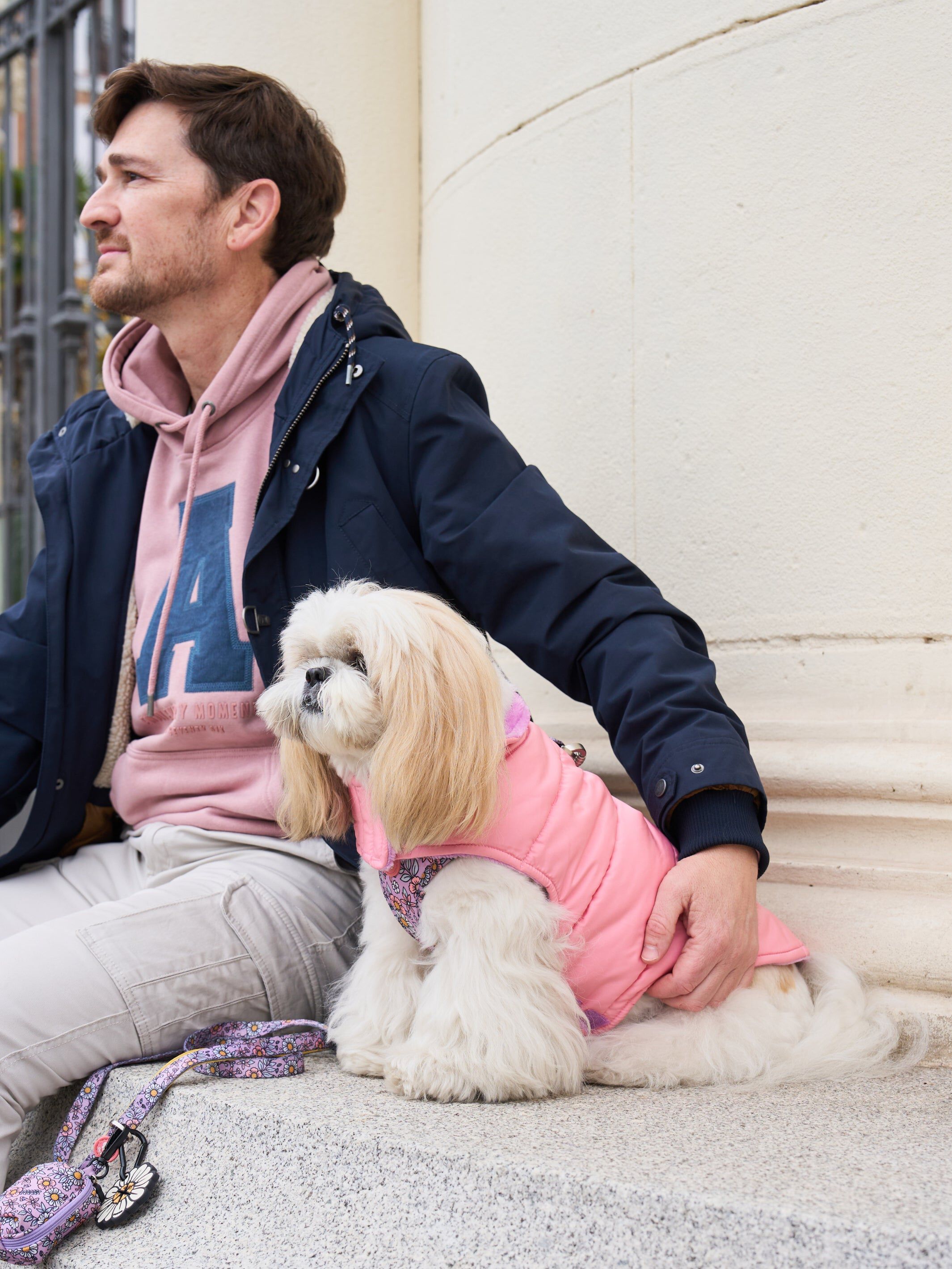 Dukier Abrigo Rosa para perros thumbnail