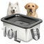 Nobleza Bebedero Antigoteo para Perros Grandes 10L &ndash; Cuenco de Agua de Acero Inoxidable 304 con Disco Flotante Antiderrames, Taz&oacute;n Antideslizante para Mascotas, Gran Capacidad, , large indicador imagen numero 1