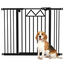 PawHut Barrera de Seguridad Negro, , large indicador imagen numero 1