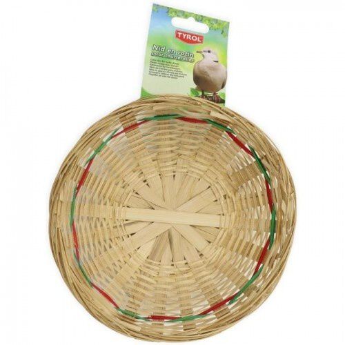 Tyrol rattan nido gran de rat&aacute;n para p&aacute;jaros, , large Imagen numero 3