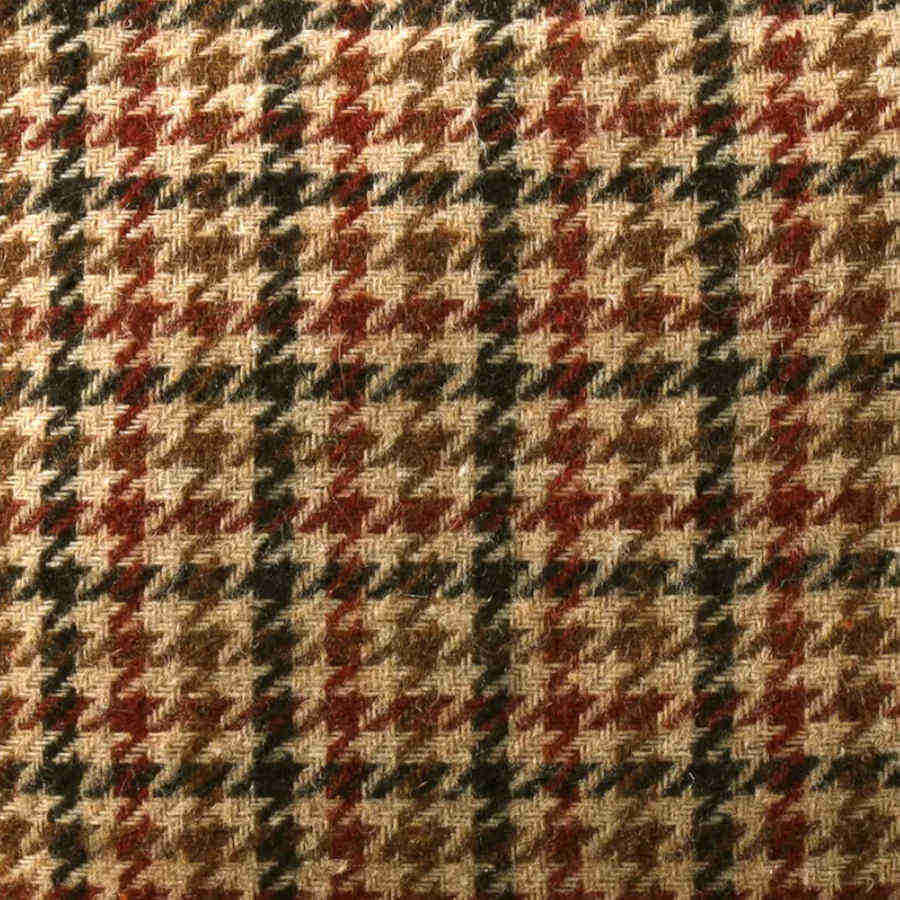 Flamingo Marlena Pent&aacute;gono Rojo/Beige con Cremallera Cama para perros, , large Imagen numero 3