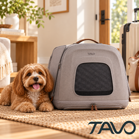 TAVO Crispin Transport&iacute;n Merle Medium para Perros y Gatos