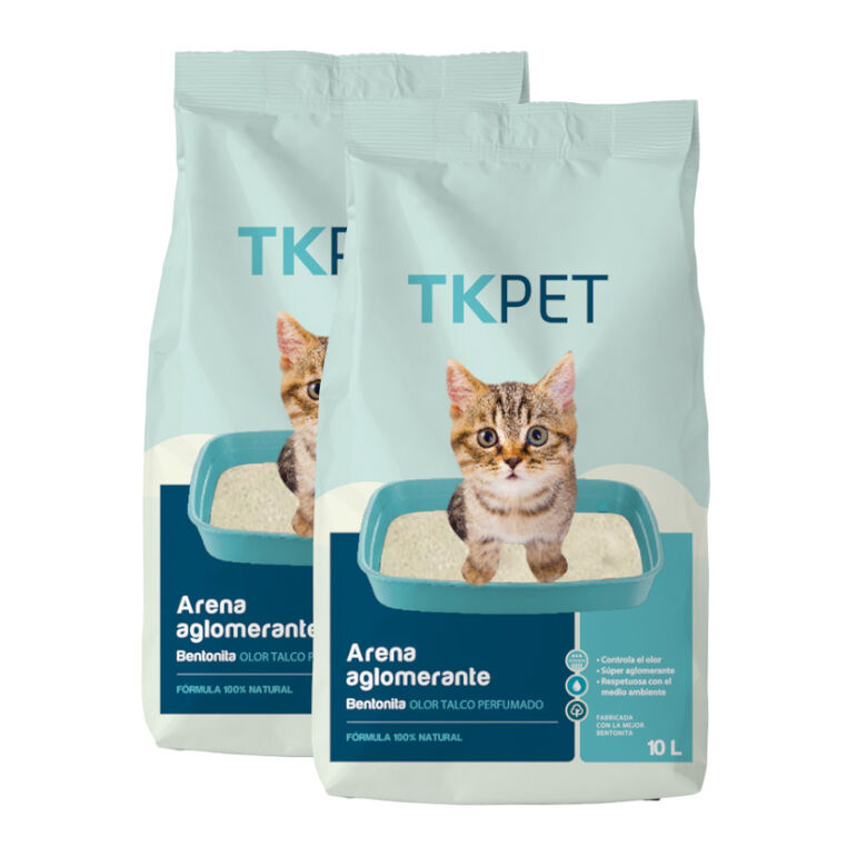 TK-Pet Arena Aglomerante Bentonita y Talco para gatos thumbnail